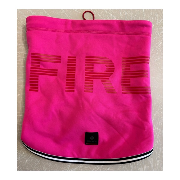 NWOT Free People Bogner Fire & Ice Neck Gaiter in Pink - Picture 1 of 5